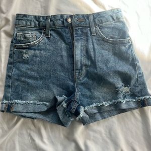 Tween Girl Distressed Jean Shorts (Never Worn!!)